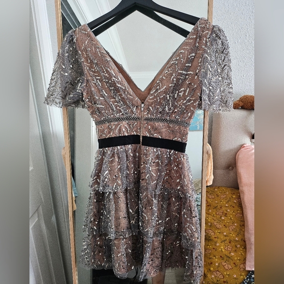 Self-portrait Sequin mini dress - Picture 4 of 9